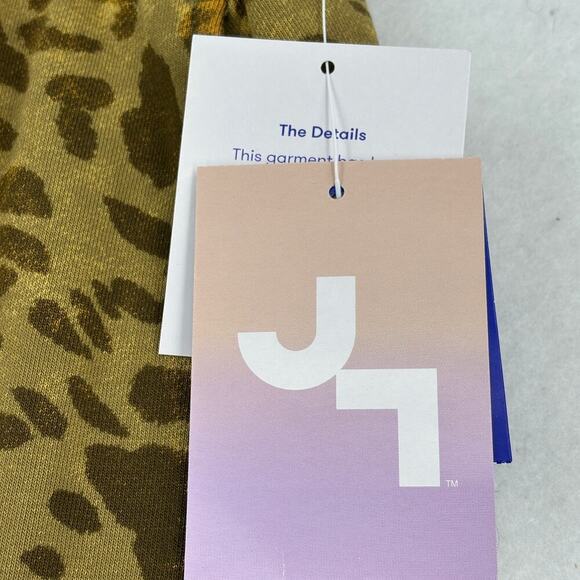 JoyLab 7/8 Jogger Pants Women's Size S Army Cheetah Print High Rise Drawstring - Picture 14 of 15